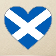 Skotské srdce na prso