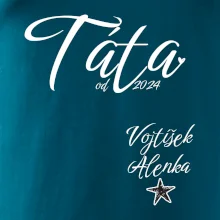 Táta od roku + jména dětí dole vlevo