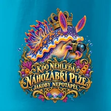 Král makra nahožábří plž s fotoaparátem