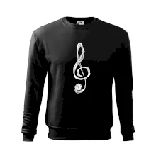 Houslový klíč kreslený