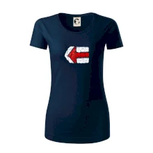 Párová turistická značka  červená