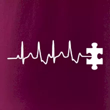 EKG puzzle rozpojené