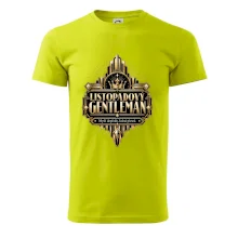 Listopadový gentleman zlatý art deco motiv
