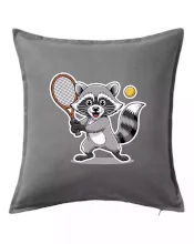 Mýval hraje tenis kreslený