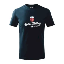 Wine tasting is my sport