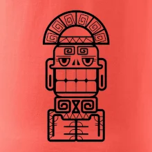 Mayové - socha se zuby