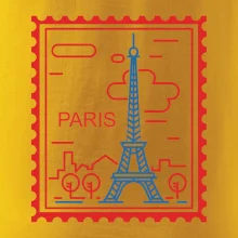 Paříž známka jednoduchá