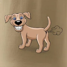 Prdící pes kreslený (Hana-creative)