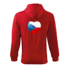 České srdce - vlajka