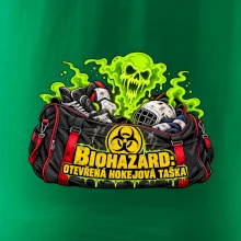 Biohazard otevřená hokejová taška