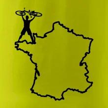 Cyklista nad Francií
