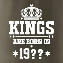 Kings are born in vlastní ročník