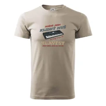 Klávesy klidný muž