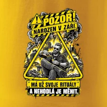 Pozor! narozen v září