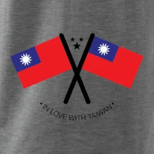 In love with Taiwan - vlajky