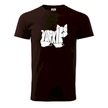 Jorkšírský teriér - Yorkie - Nápis v těle