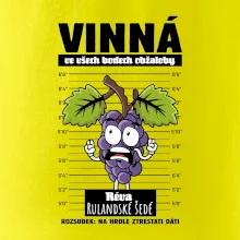 Vinná réva odsouzena Rulandské šedé