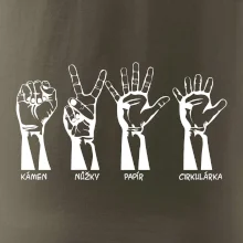 Kámen nůžky papír cirkulárka