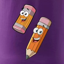 Parové triko - Tužka a guma