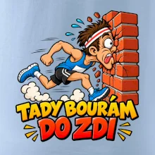 Maratonec tady bourám do zdi