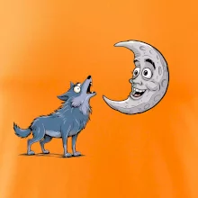 Parové triko - Vlk a měsíc