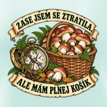 Zase jsem se ztratil, ale mám plnej košík