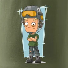 Vesmírný voják denim