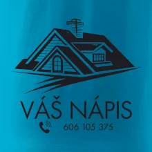 Tričko pro pokrývače - Velká střecha