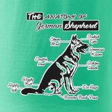 Německý ovčák - Anatomie