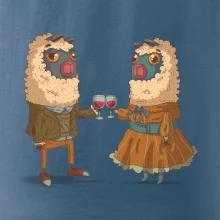 Alpaky s vínem pár