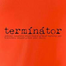 Čeština 2.0 - termínátor