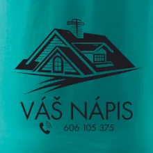 Tričko pro pokrývače - Velká střecha