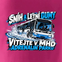 Sníh a letní gumy MHD adrenalin park