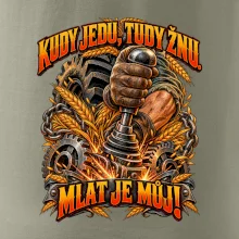 Kudy jedu tudy žnu řadicí páka traktoru