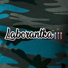 Laborantka a zkumavky