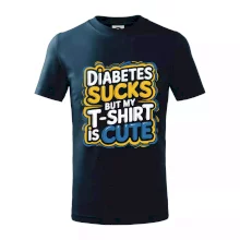 Diabetes sucks but my t-shirt is cute