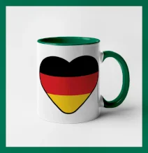 Germany love malé - Německá vlajka