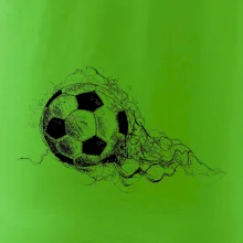 Fotbalový míč - kresba tužkou