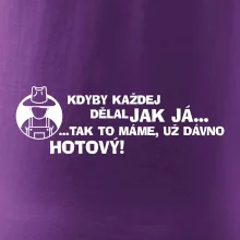 Zahradník - kdyby každej dělal jak já, tak to máme už dávno hotový