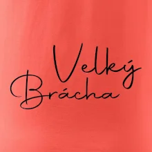 Velký brácha - nápis na zádech