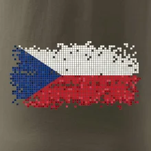 Česká vlajka - tetris