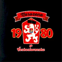 Narozena v Československu - Přelepený znak 1980