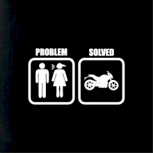 Problém silniční motorka