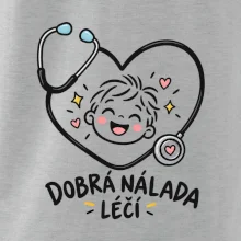 Dobrá nálada léčí - dětská tvář v srdci