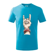 Rocková ruka s náramkem