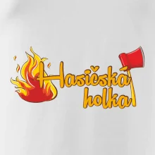 Hasičská holka - oheň a sekera