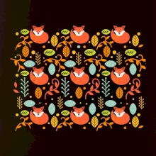 Folklor - devět lišek