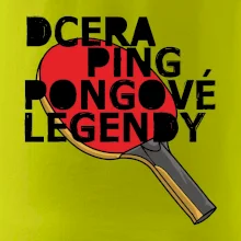 Dcera ping pongové legendy