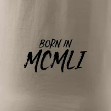 Born in - Římské číslo 1951