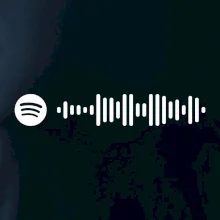 Spotify kód na prsu